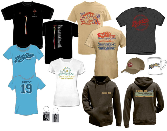tour t-shirts and merchandise