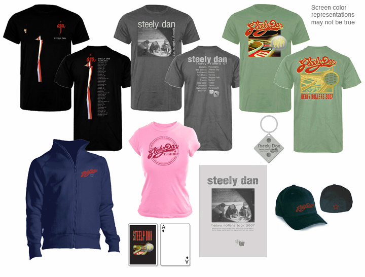 Steely Dan Merchandise 2007 Tour